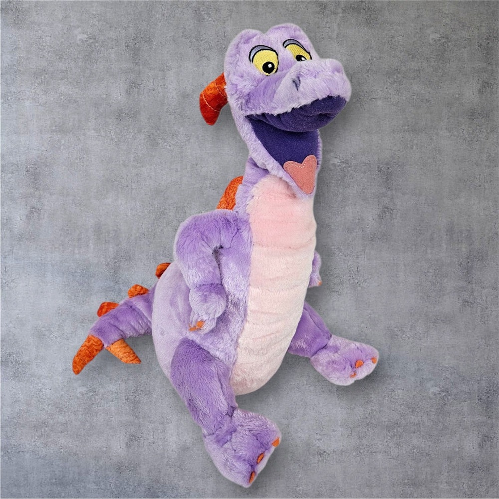 Disney Figment Plush Dragon Epcot Center Souvenir‎ Stuffed Animal Toy 15 Inch